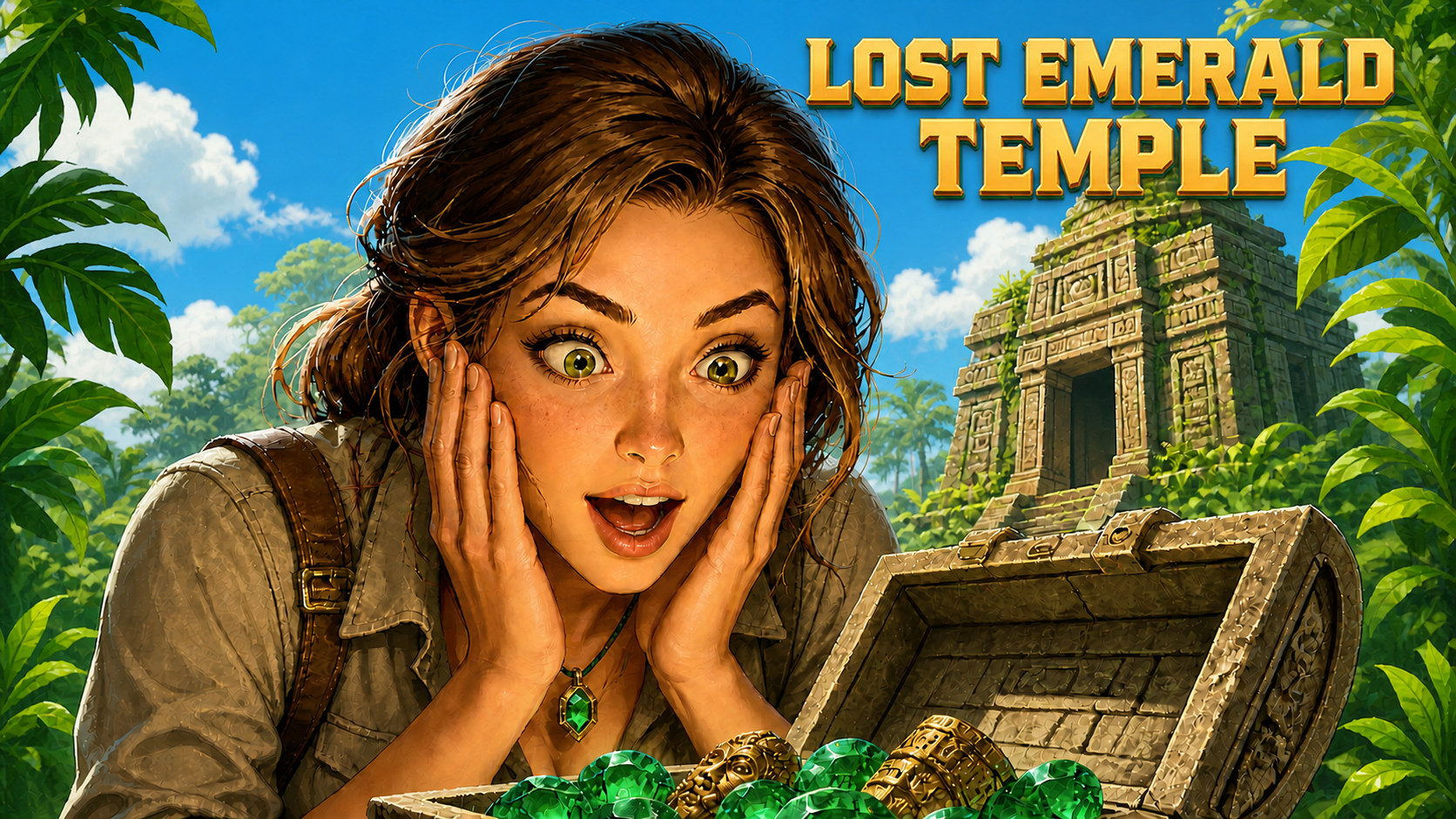 Lost Emerald Temple game artwork